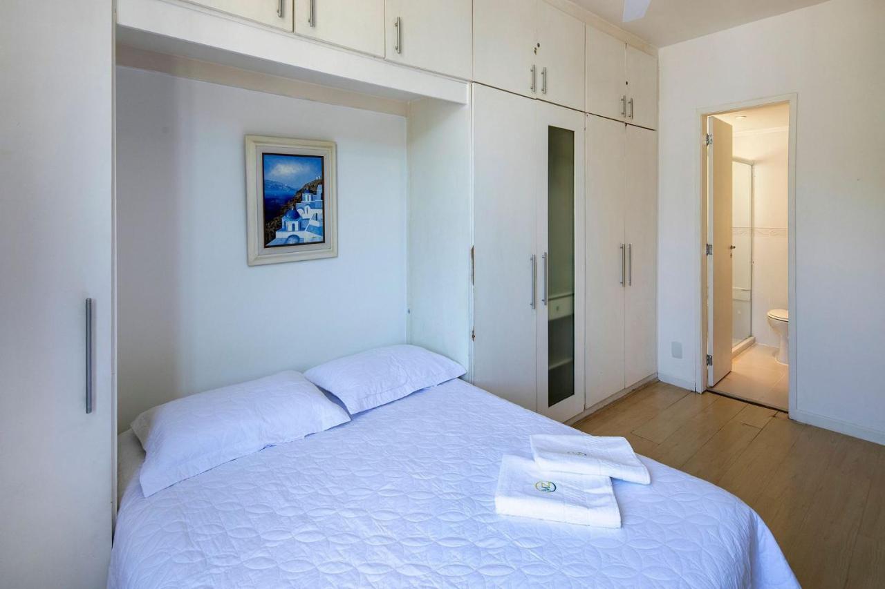 Confortavel E Seguro 2 Quartos Com Varanda No Leme 里约热内卢 外观 照片