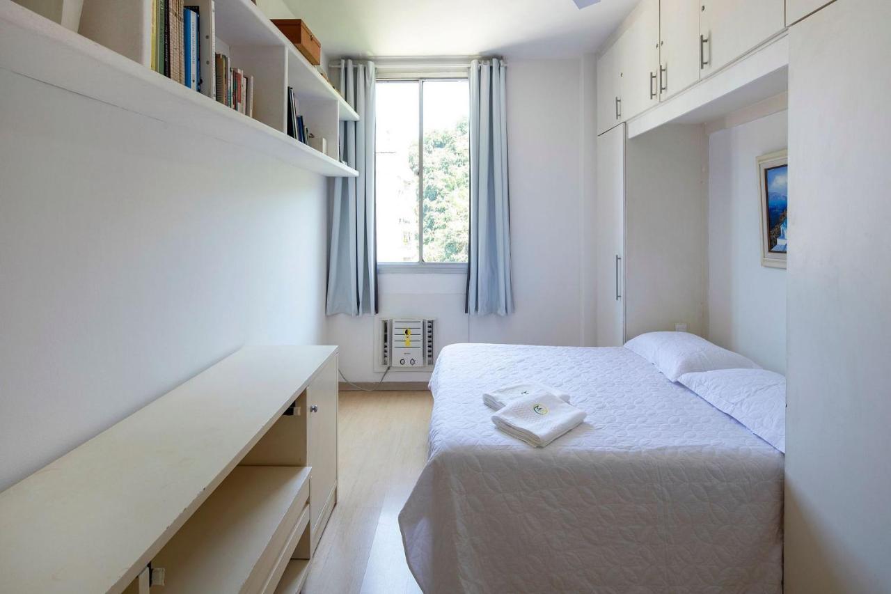 Confortavel E Seguro 2 Quartos Com Varanda No Leme 里约热内卢 外观 照片